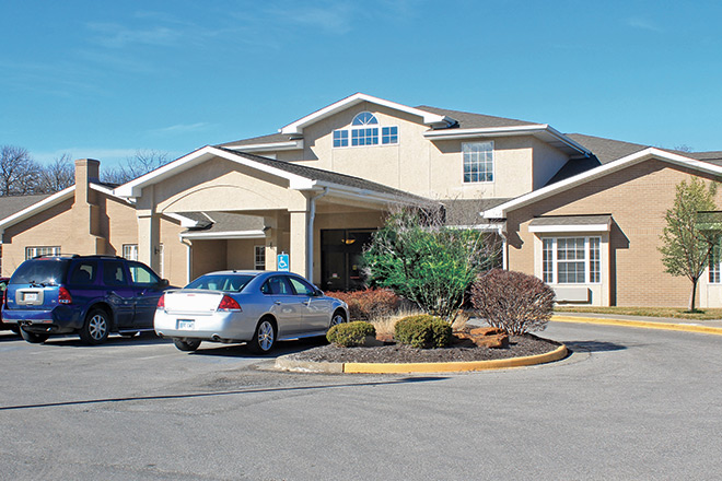 Brookdale Rosehill Skilled Nursing Entrance
