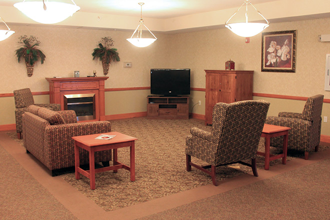 Brookdale Rosehill Skilled Nursing Living Room