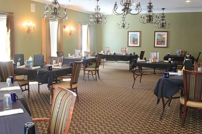 Brookdale Rosehill Skilled Nursing Dining Room