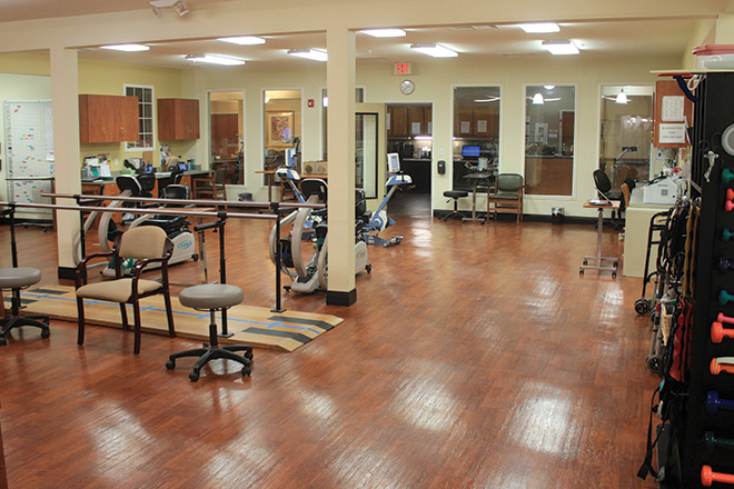 Brookdale Rosehill Skilled Nursing Therapy Room