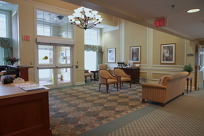 Brookdale Sakonnet Bay Skilled Nursing Foyer