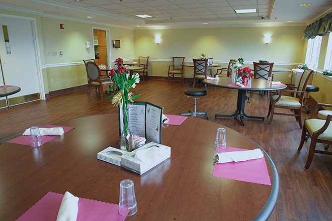 Brookdale Sakonnet Bay Skilled Nursing Dining Room
