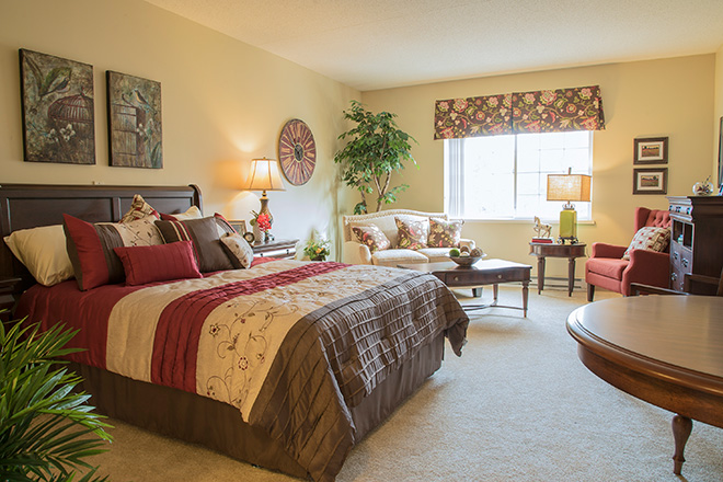 Brookdale Sakonnet Bay Skilled Nursing Bedroom
