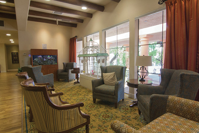 La Rosa Healthcare Center Foyer