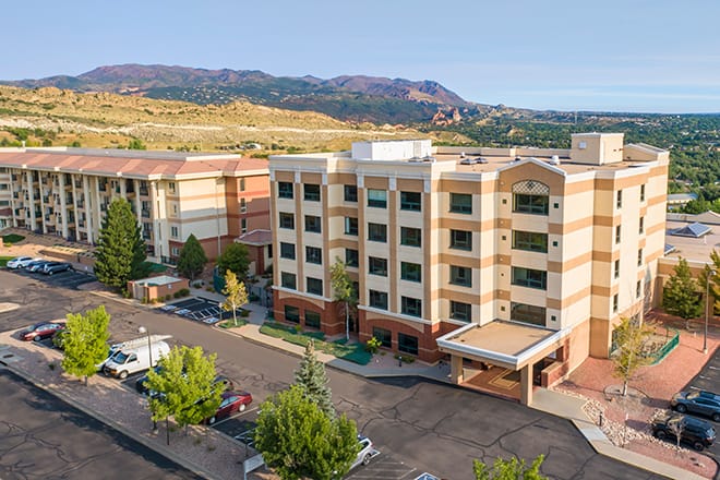 Brookdale Skyline Skilled Nursing Entrance