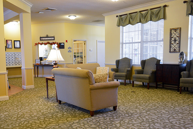 Brookdale Spring Hill Community Living Room