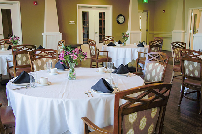 Brookdale University Park Skilled Nursing Dining Room