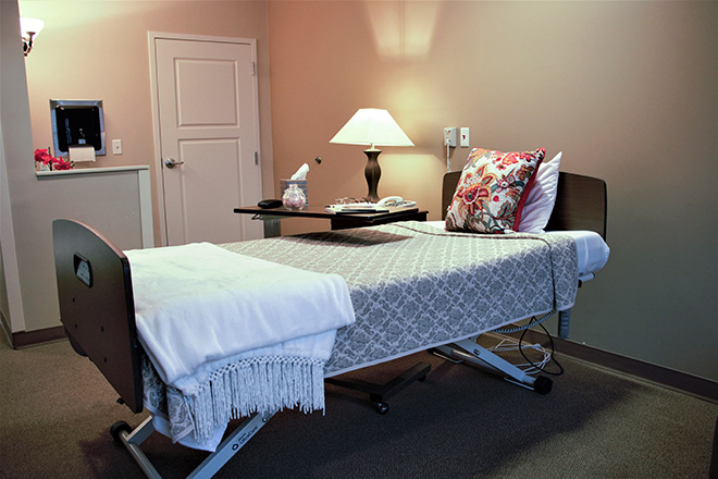 Brookdale University Park Skilled Nursing Bedroom