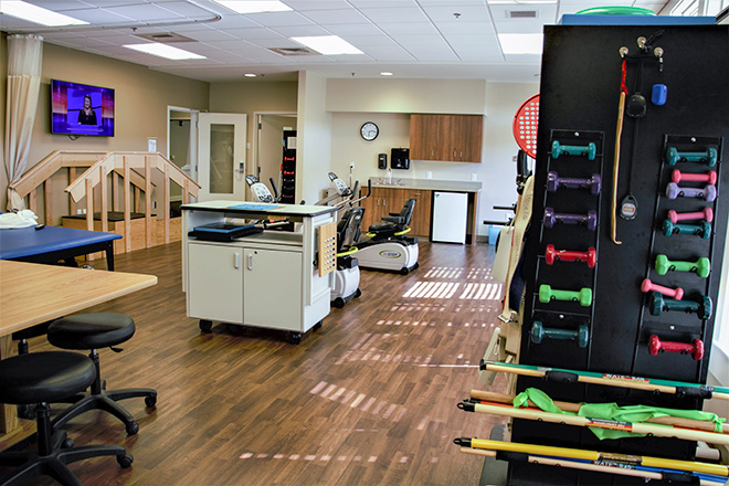 Brookdale University Park Skilled Nursing Therapy Room