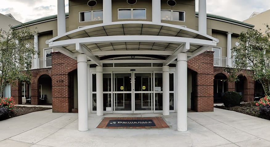 entrance