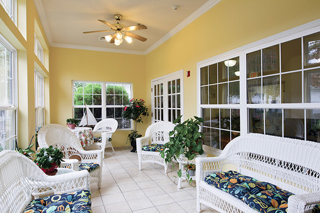 Brookdale W. Arlington Boulevard Indoor Patio