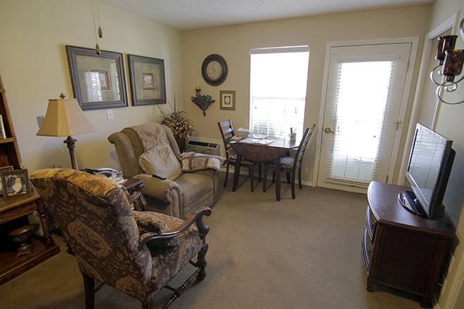 Brookdale Weatherford Living Room