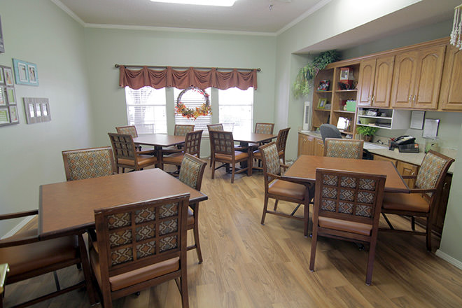 Brookdale Weatherford Activity Room