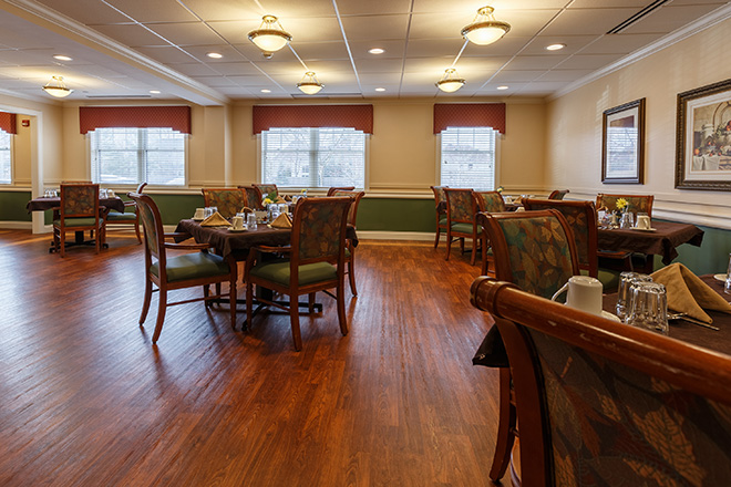 Brookdale Westlake Village Skilled Nursing Dining Room