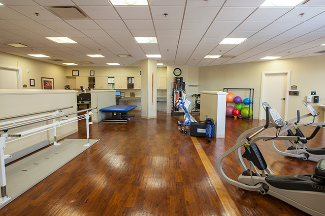 Brookdale Willowbrook Place Skilled Nursing Therapy Room