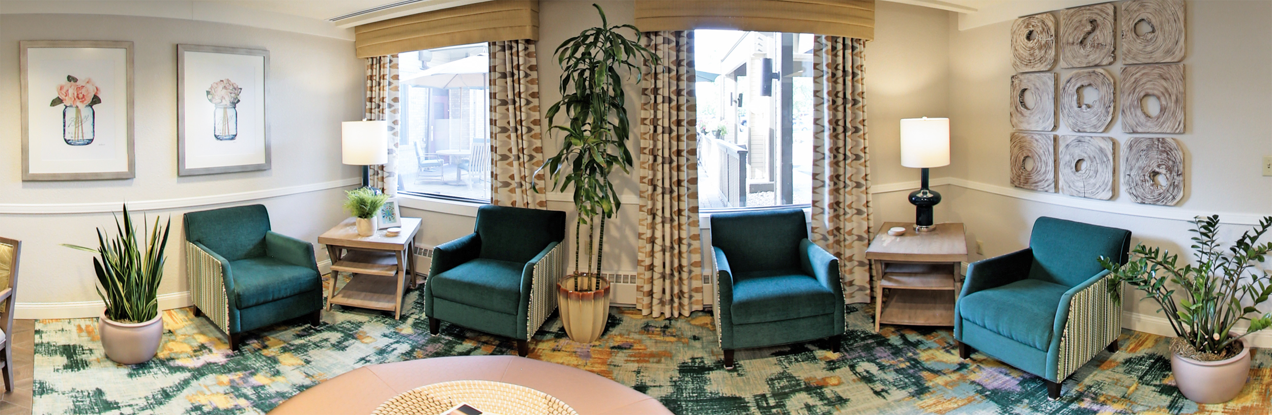 Meridian Arvada Community Living Room