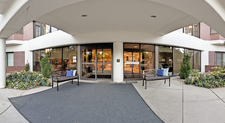 entrance