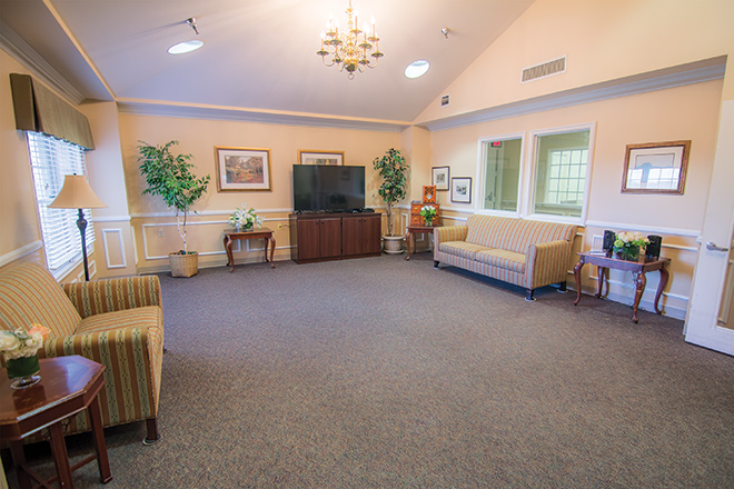 Brookdale Westlake Hills Skilled Nursing Living Room