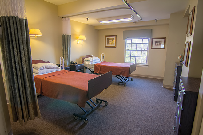 Brookdale Westlake Hills Skilled Nursing Bedroom