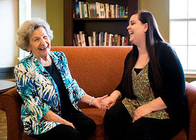 Wanda Mattie and Anna Leverence