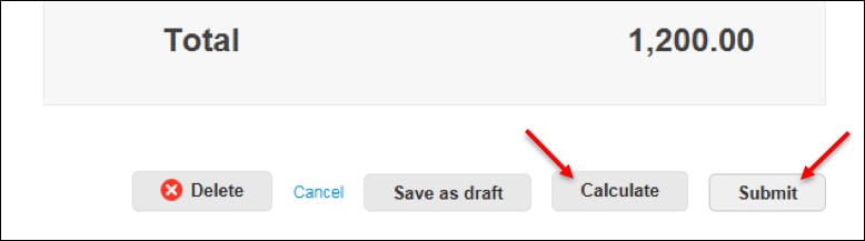 create invoice step 6